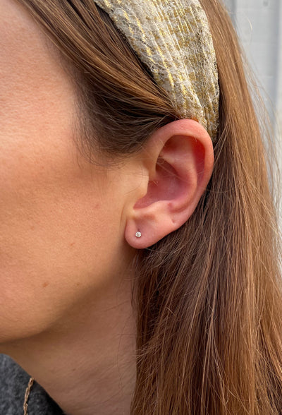 'Celyn' 9ct Vintage Diamond Earrings