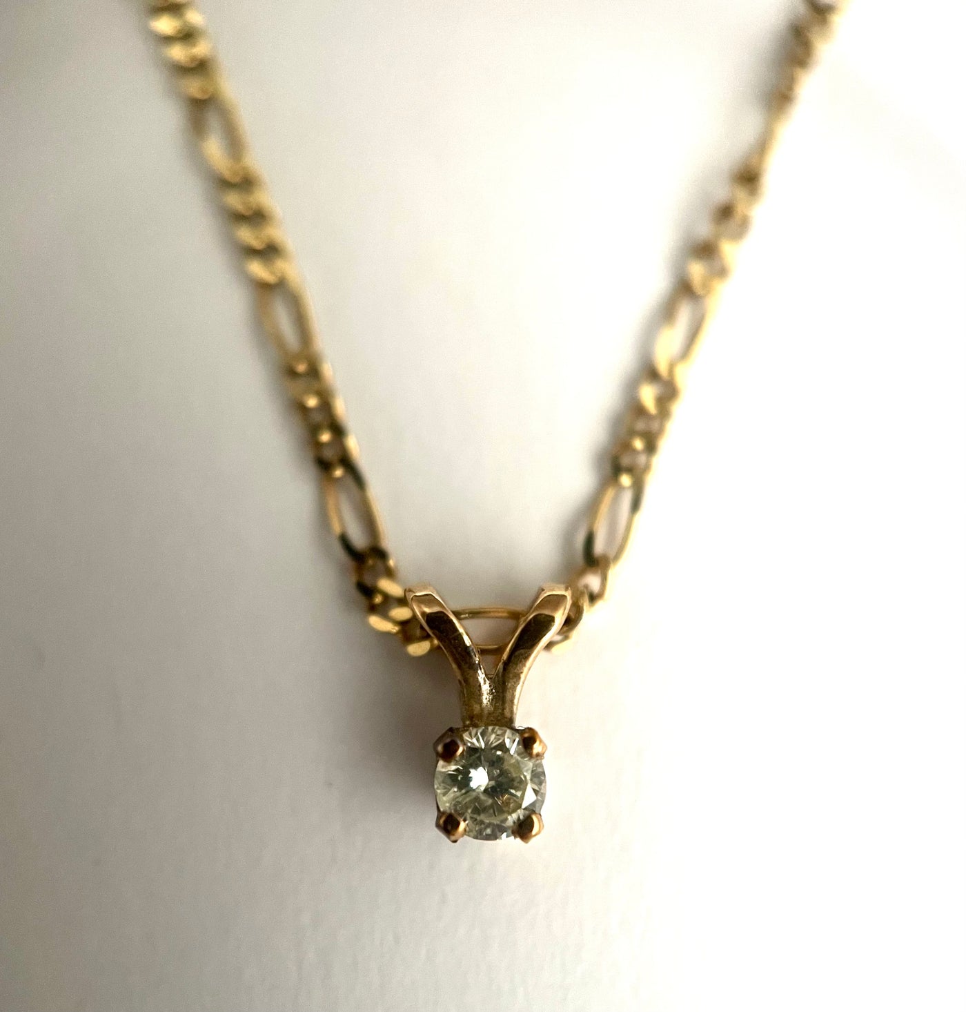 'Emily' Vintage Diamond Pendant