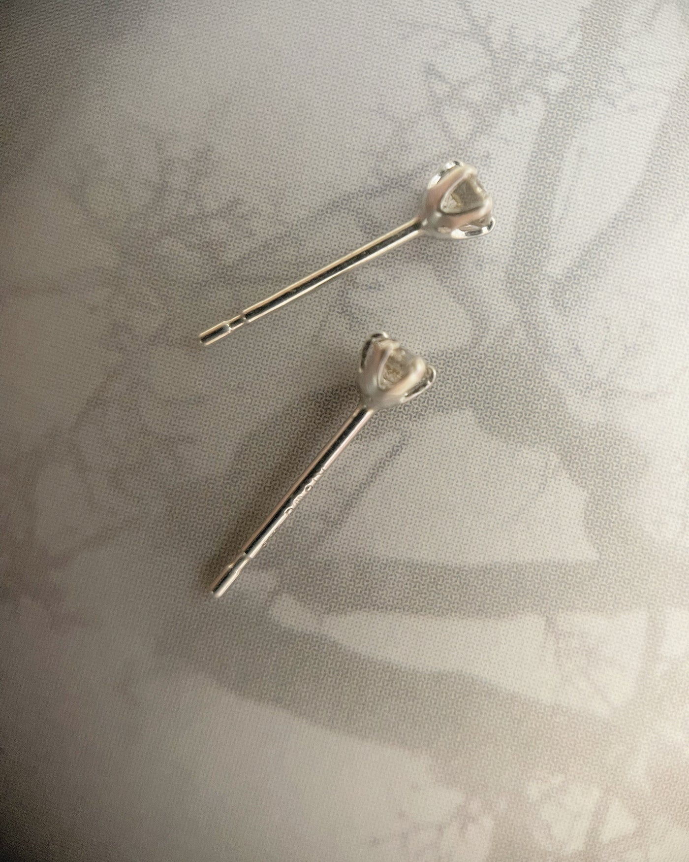 'Celyn' 9ct Vintage Diamond Earrings