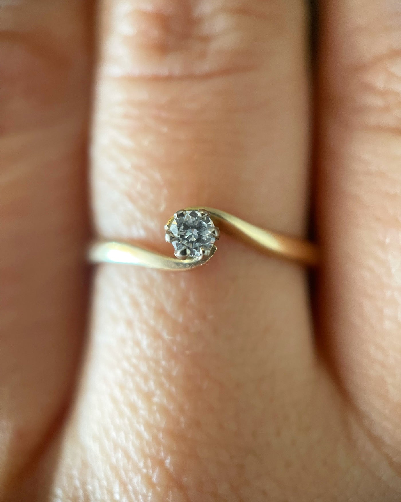 'Callie' Vintage Diamond Ring