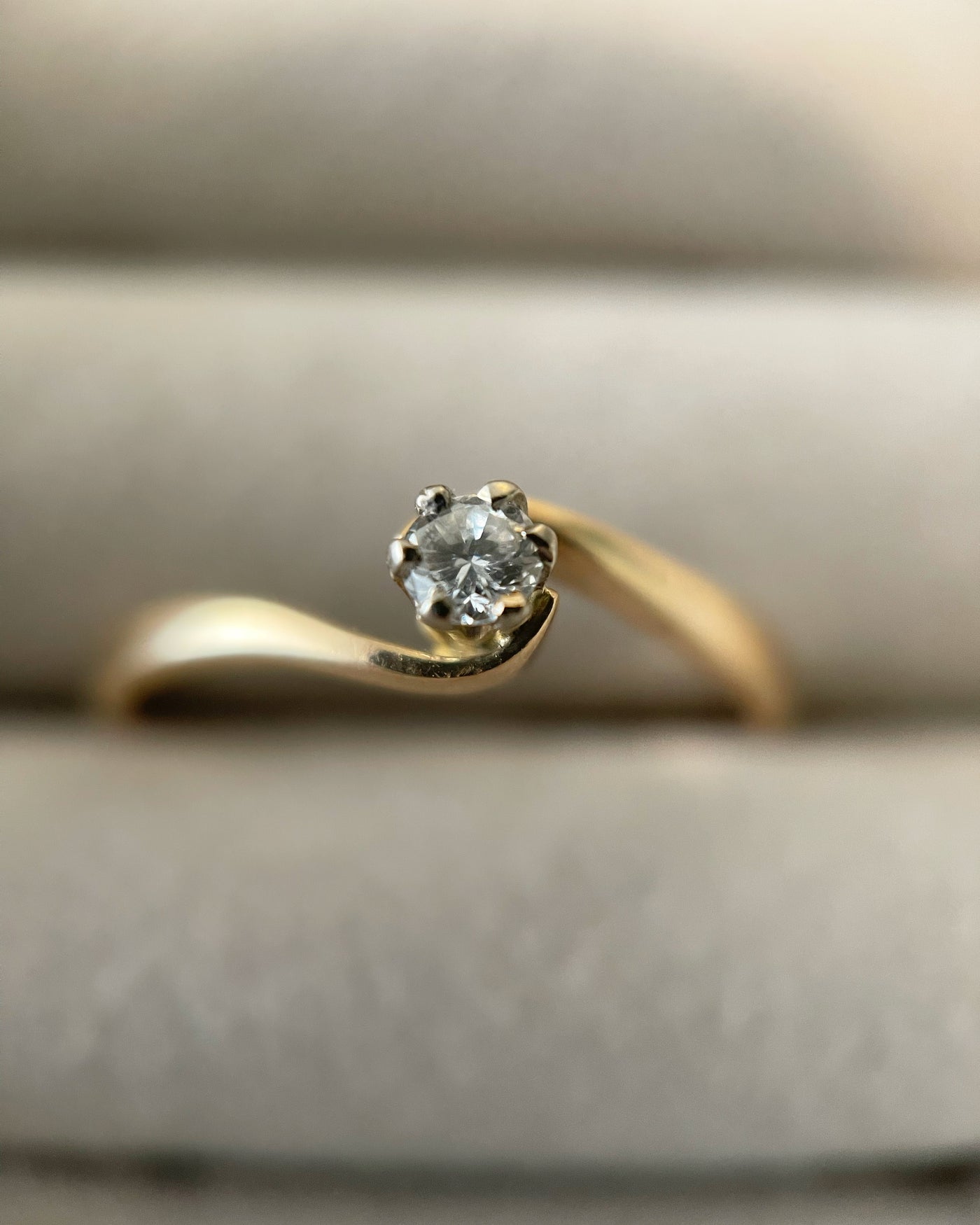 'Callie' Vintage Diamond Ring